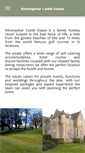 Mobile Screenshot of kilconquharcastle.co.uk
